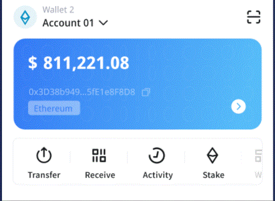 用户可以在钱包内imT